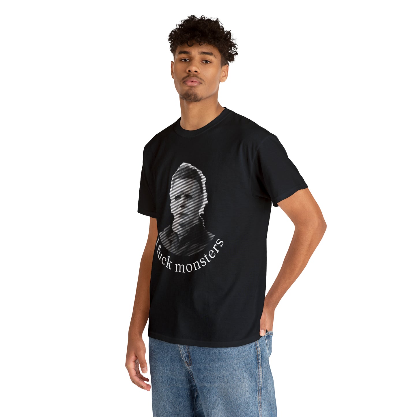 Michael Myers "I fuck monsters" Unisex Heavy Cotton Tee