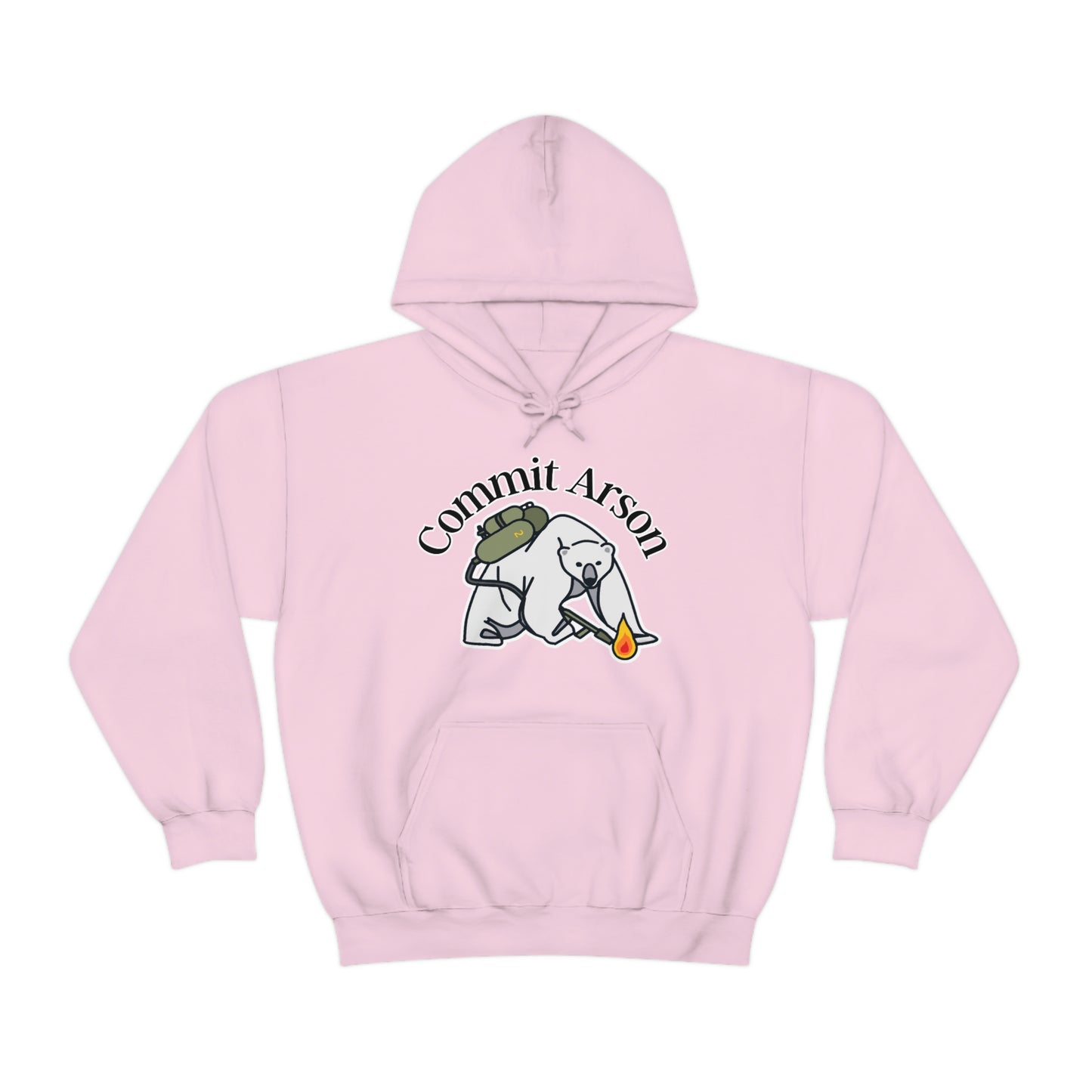 Violent Polar Bear Unisex Hoodie