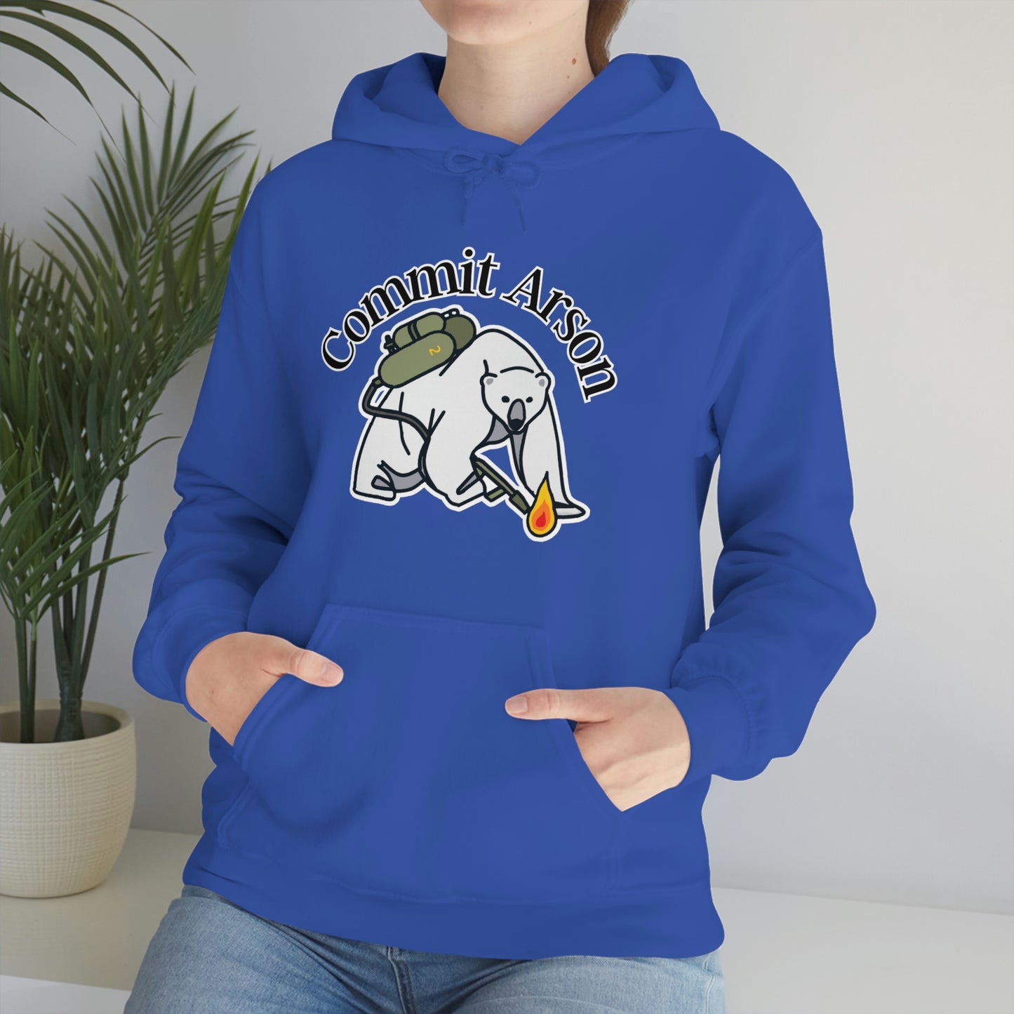 Violent Polar Bear Unisex Hoodie