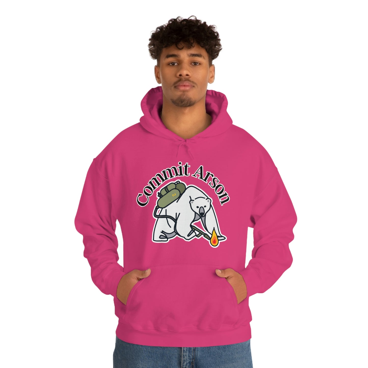 Violent Polar Bear Unisex Hoodie