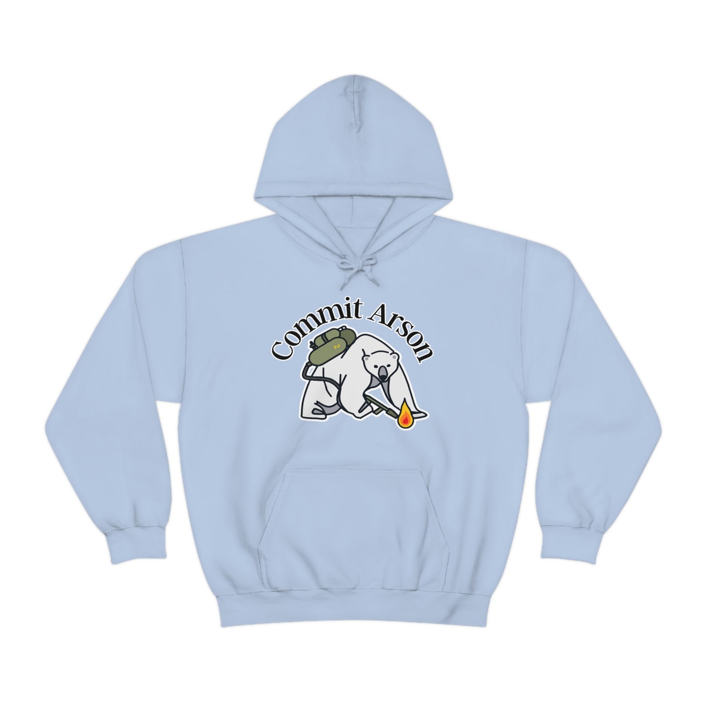 Violent Polar Bear Unisex Hoodie