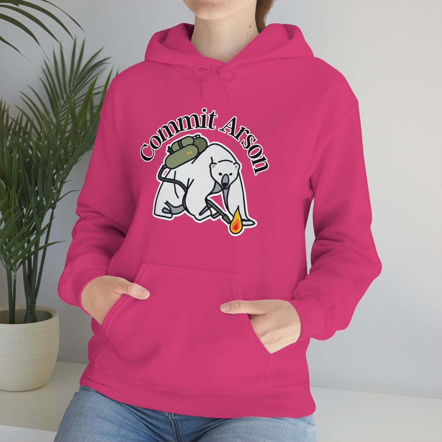 Violent Polar Bear Unisex Hoodie