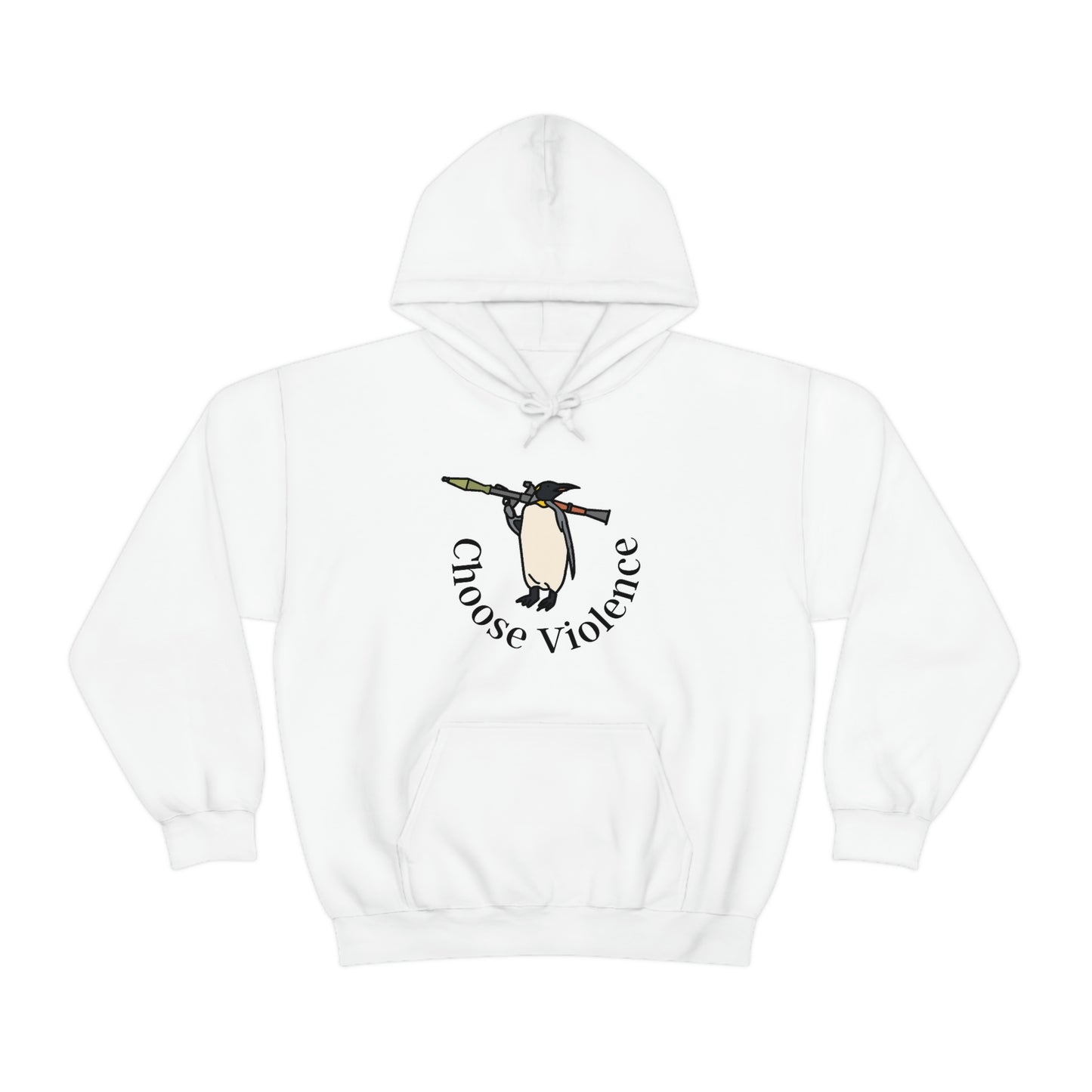 Violent Penguin Unisex Hoodie