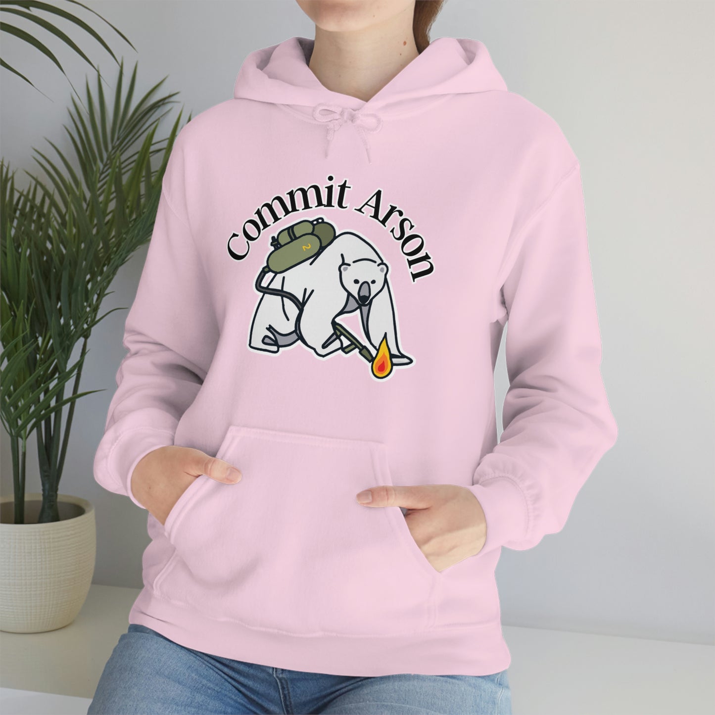 Violent Polar Bear Unisex Hoodie