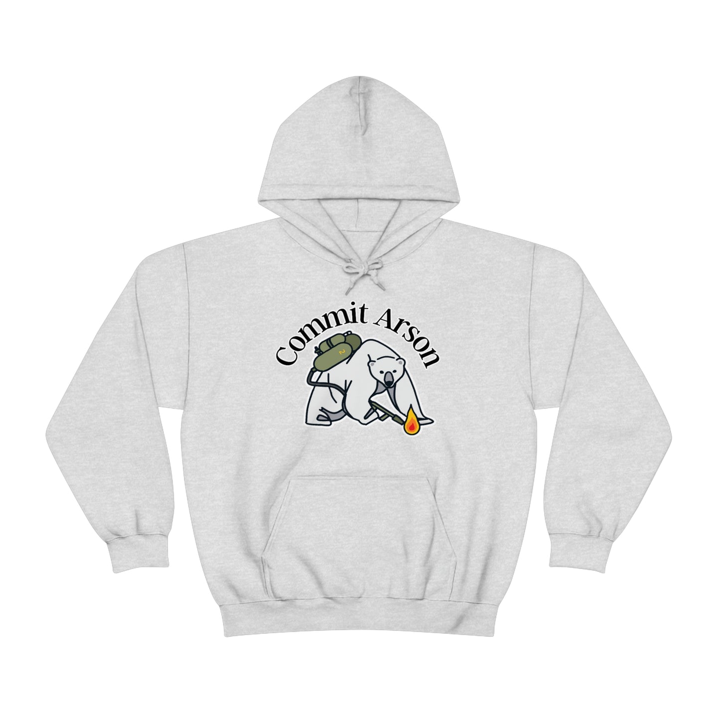 Violent Polar Bear Unisex Hoodie