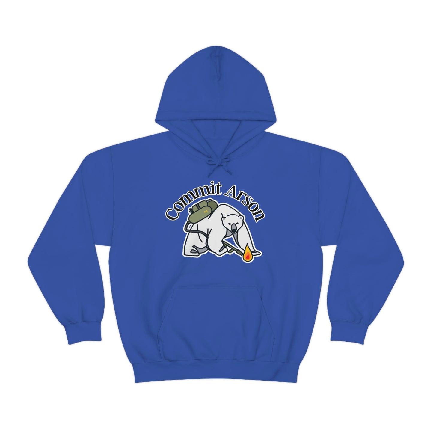 Violent Polar Bear Unisex Hoodie