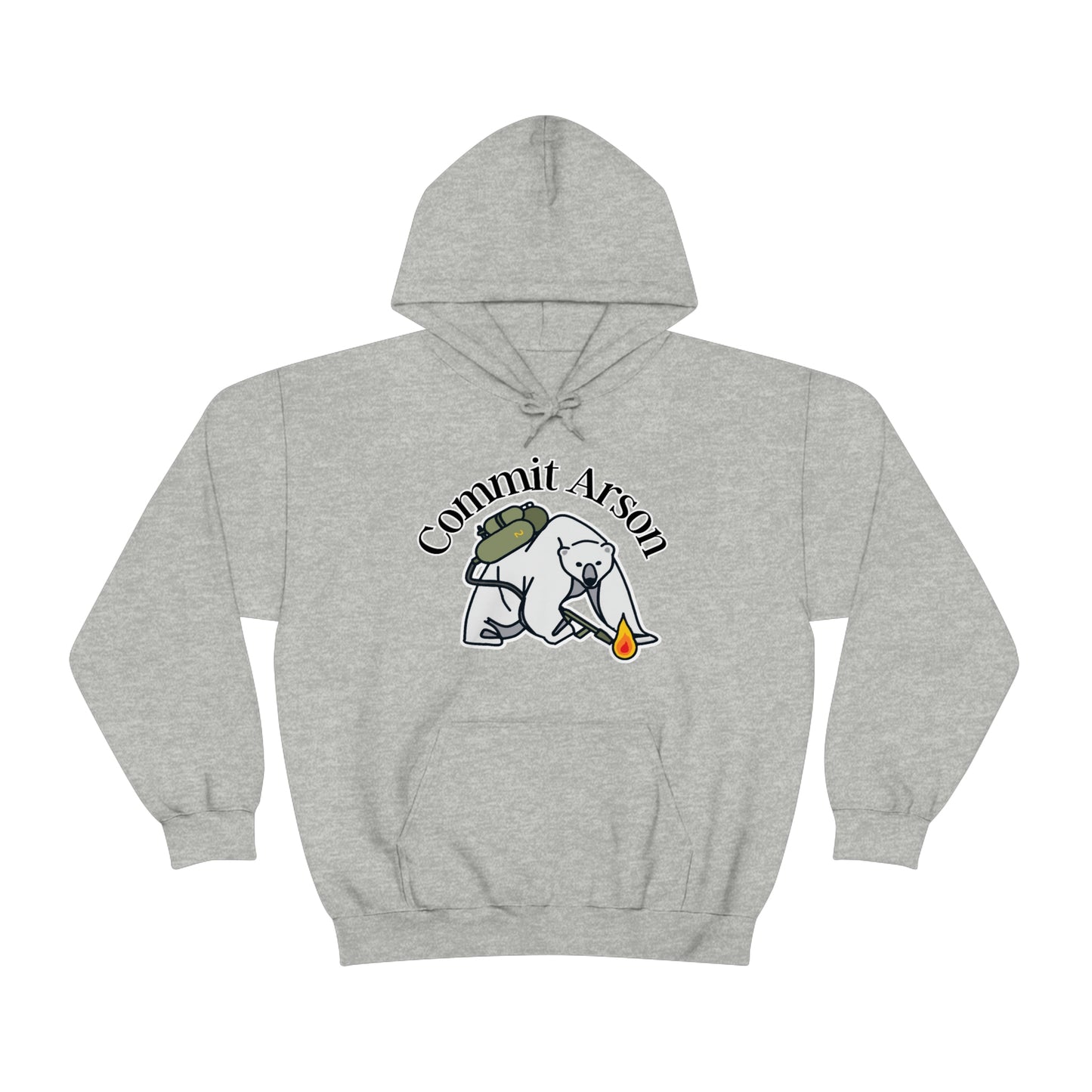 Violent Polar Bear Unisex Hoodie