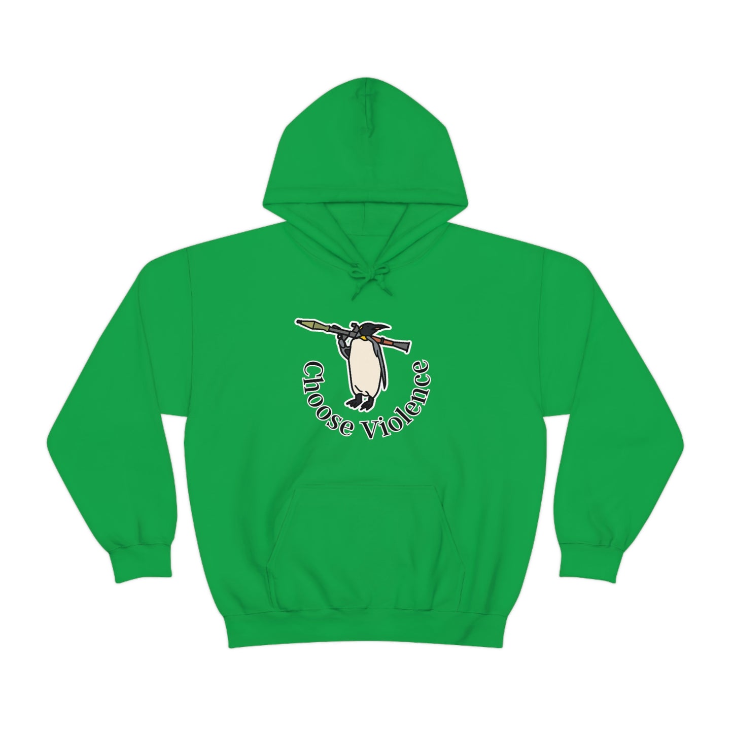 Violent Penguin Unisex Hoodie