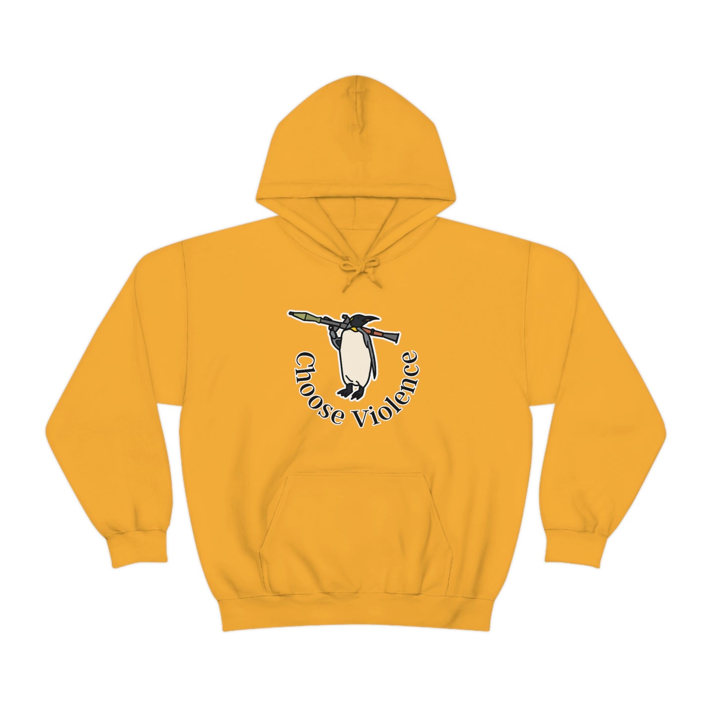 Violent Penguin Unisex Hoodie