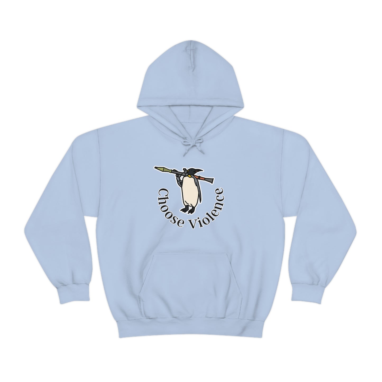 Violent Penguin Unisex Hoodie