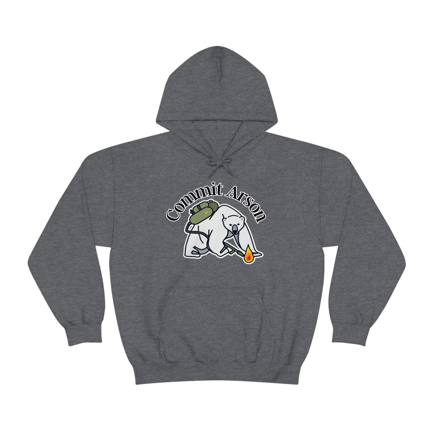 Violent Polar Bear Unisex Hoodie