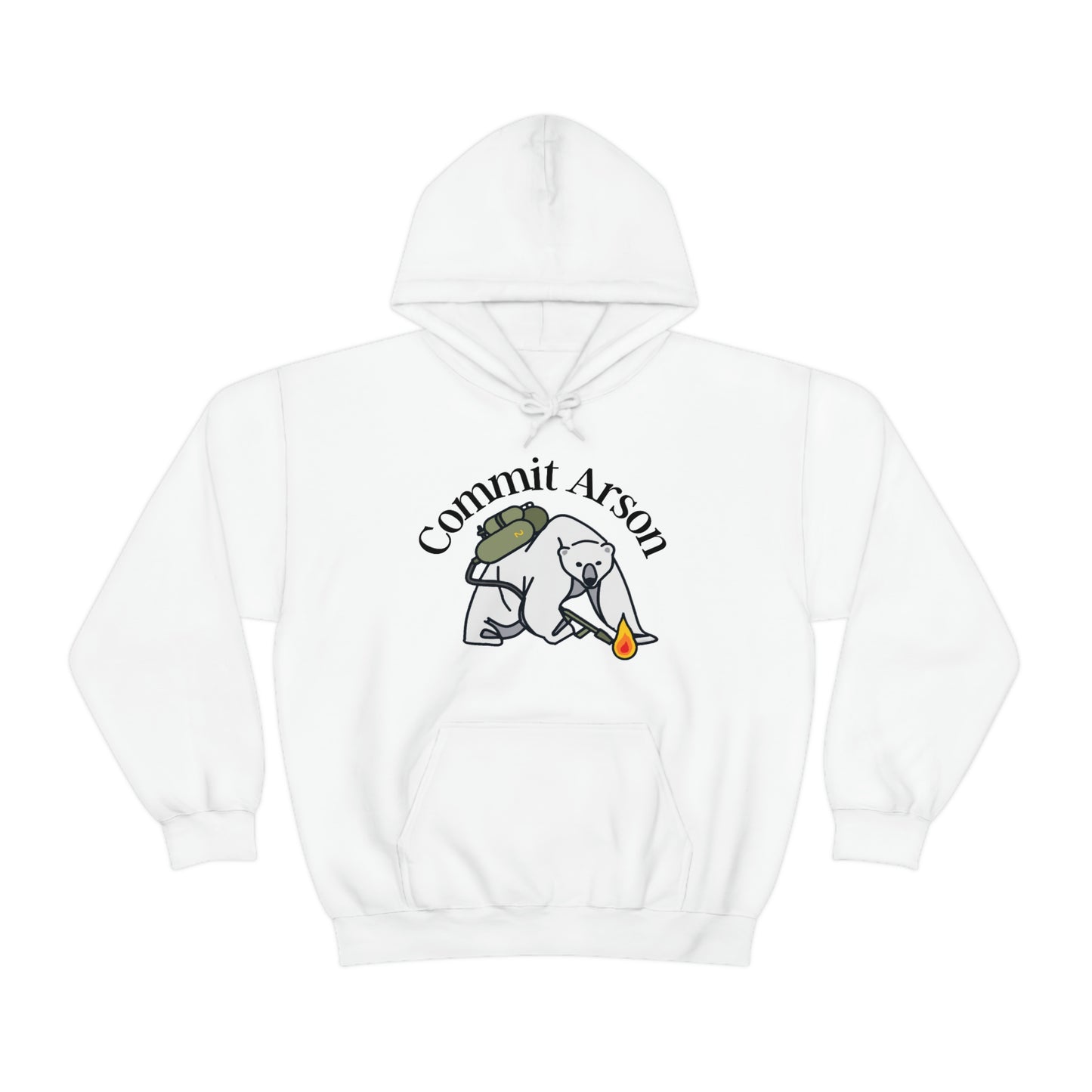 Violent Polar Bear Unisex Hoodie