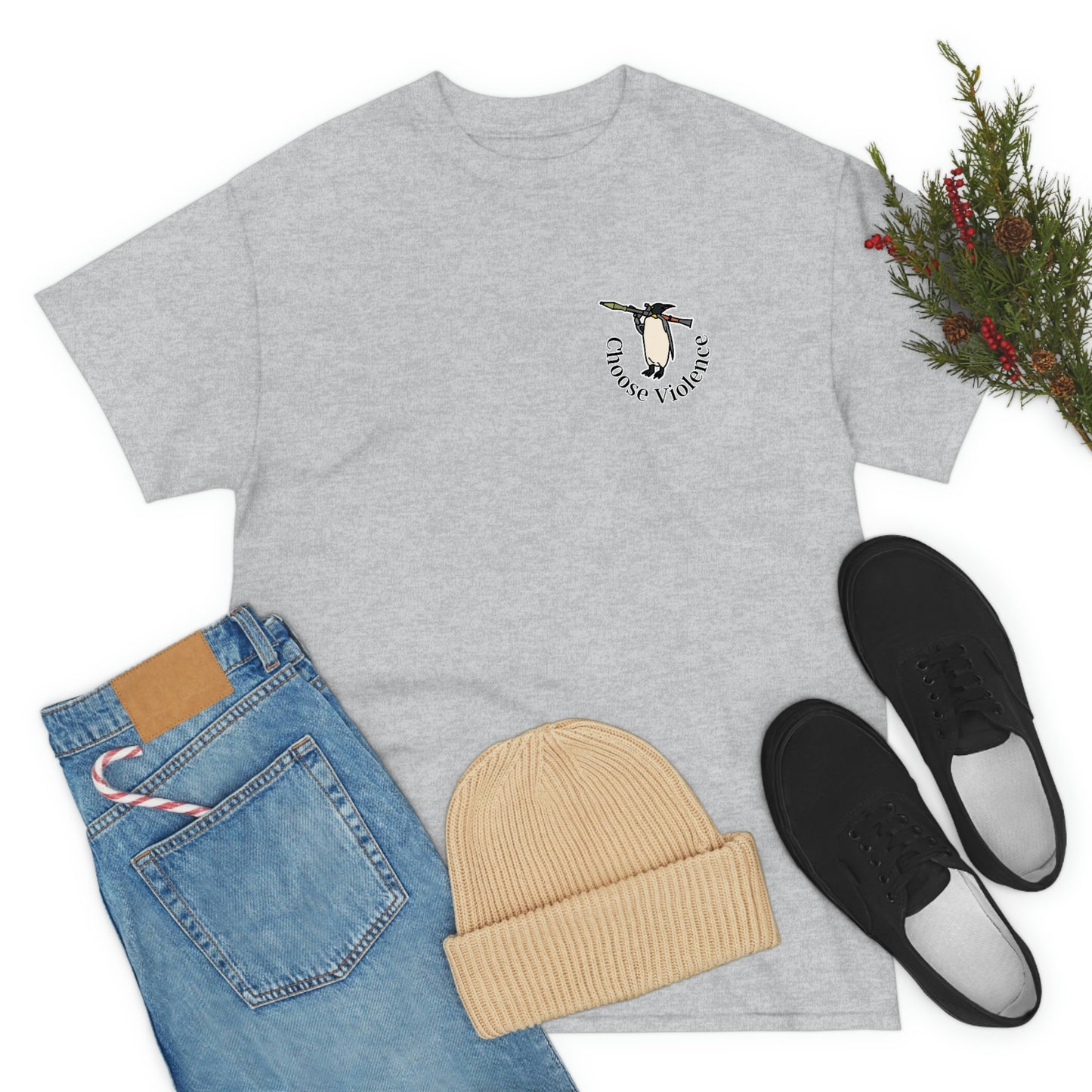 Violent Penguin Unisex T-shirt